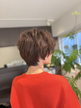 アンベリールフルー(EMBELLIR fleur) こなれショート◎おしゃれな似合わせお任せください！