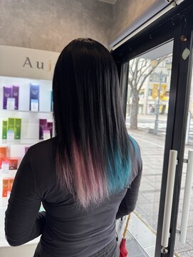 エーラ(Ala) ピンク×アクアブルー