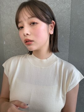 ロンドプランタン 恵比寿(Lond Printemps) 大人ガーリー/ミニボブレイヤー/ミディアムレイヤーカット