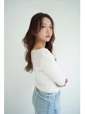ユウダイ★新潟/万代 ロングレイヤー くびれヘア 髪質改善