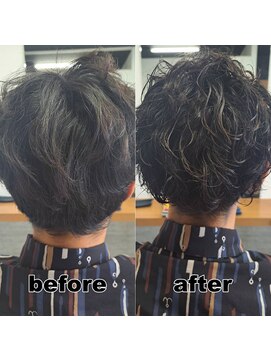 モンド ヘアクリエーション 西田店(monde hair creation) 【monde】before × after × 髪質改善