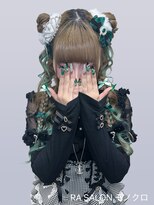 アールエーサロン モノクロ 虎ノ門(RA SALON モノクロ)&nbsp;【推し活ヘアメ】ハーフクラゲヘア