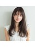 平日限定★ダメージレスで自然な仕上り♪カット＋縮毛矯正+トリートメント