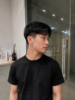 Men's LOOPA【メンズルーパ】三宮/元町/メンズパーマ/曲がる縮毛矯正/眉毛カット&nbsp;フェードカット/ツーブロック/短髪/黒髪/神戸/三宮