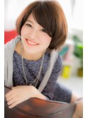 ラフな浮遊感ショートボブ☆