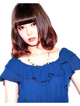 ヘアサロン ガリカ 表参道(hair salon Gallica) 毛束感 × バイオレットグレージュ ☆ 無造作 Bob スタイル♪