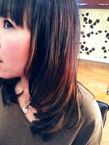 リタ ヘアメイク(Rita hair make)&nbsp;グラデーションハイライトcolor♪【スタイリスト: 岩本和也】