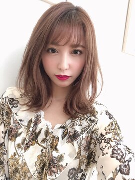 ラヴェストバイフレイスウェル(LOVEST by frace well) 大人ヘア/似合わせカット/チェリーブラウン/ヘルシースタイル