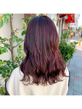 ボアップ 新居浜店(boappu) #レッド #ラベンダー #ピンク #カラー #髪質改善 #ハイトーン