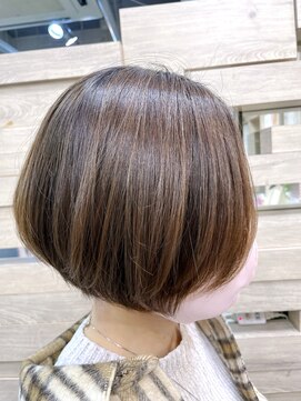 テテ(TETE) ボブ/ショート/グラデーション/縮毛矯正