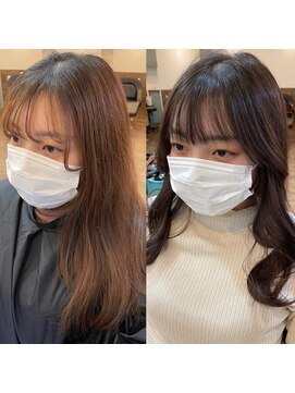 ベイス アワジ(BASE) 顔まわりカット