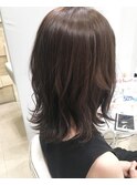 どんな髪質にも似合うベージュカラー♪