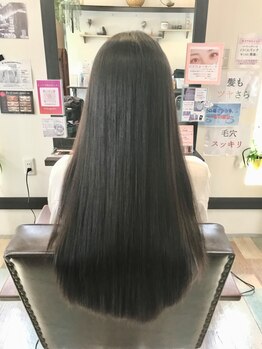 アートヘアー(a-to hair)の写真/【髪質改善/TOKIO認定サロン限定トリートメント】内側から徹底補修★サラサラ・ツヤツヤのある髪へ…！！