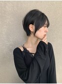 夏ショート/黒髪美人ショート