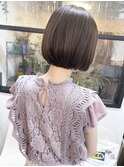 《knit銀座》大人可愛い20代30代40代ショートボブ丸み前下がり