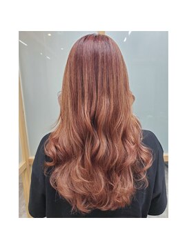 フレーム なんば店(FRAME) ＊ピンクオレンジュとハイライト＊