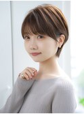 前髪ありショート20代30代40代【AIN.表参道】川原大地