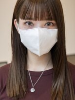 【白川】20代30代40代ストレートヘアダークアッシュ23.2.15