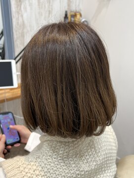 ルヴェール 茜部店(Le Vert) ふんわりボブ