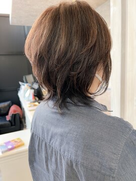 キャアリー(Caary) 福山人気キャアリー　ショートボブ、丸みショートウルフCaary