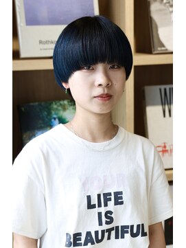 リブロ(liblo) マッシュショート × ディープブルー【liblo】