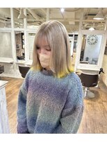 ニコ(nico...) ブロンドミルクティー×テールイエロー