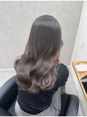 ラベンダーベージュ/インナーカラー