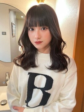 ボタン ハカタ(VOTAN hakata) 博多/福岡/韓国ヘア/前髪顔周りカット/レイヤー/暗めカラー