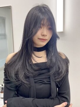 スムーズ 北千住(smoos’) ボブルフ/ネビージュ/小顔/ワンレン/黒髪/北千住