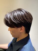 エクファフォーメン(EX-FA FOR MEN)&nbsp;ダークアッシュ/アッシュブラック/カルマパーマ/ベリーショート