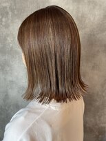 ブランカヘアー 刈谷(BLANCA HAIR)&nbsp;ハイライトぱつボブ