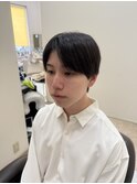 乾かすだけでキマる 爽やかメンズショート