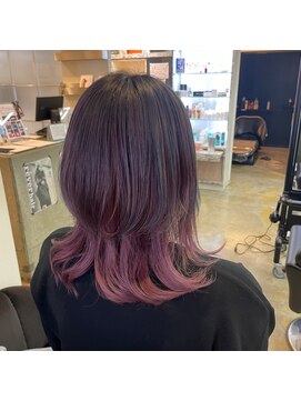 レヴェヘア rever hair ブリーチカラー