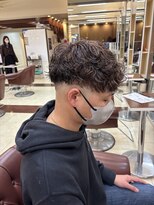 ヘアースペースブルーム ヒーロー 園田店(HAIR SPACE BLOOM hero)&nbsp;ハイライトパーマ