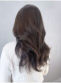 ロングくびれヘア顔周りレイヤー_ba539901