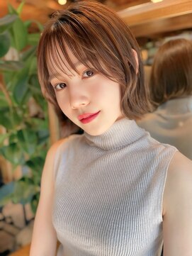 レディ 表参道(Lady) 20代30代40代ナチュラルボブ顔周りボブ大人ショートボブ顔周り