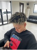 金メッシュ　ジェットフェード