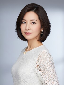 メロリッチ(MELLORICH) 丸みのあるボブスタイル上品さと落ち着いた雰囲気を演出