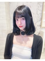 アマンドール(Aman D'or)&nbsp;韓国ボブ◇グレーブラック