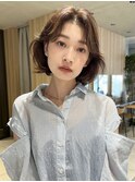 韓国ヘア/レイヤーカット/縮毛矯正/髪質改善/前髪顔まわりカット