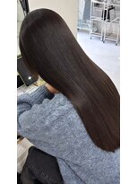 ウル 岡山駅店(ULu.)&nbsp;髪質改善トリートメントブリーチ無し縮毛矯正20代30代前髪長め