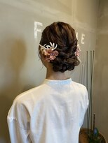 フレーム なんば店(FRAME) ▽和装ヘアセット