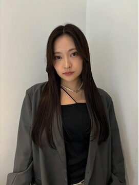 ビューバイネオリーブ 用賀店(Beau'r by neolive) くびれヘア縮毛矯正アプリコットオレンジ夏ハイライト《用賀》