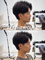 ディータ(Dita)&nbsp;毛流れフェザーニュアンスルーズセンターパート大宮メンズパーマ