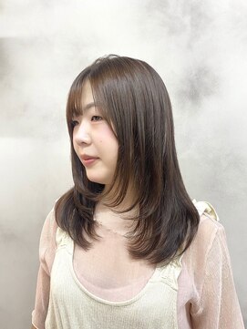 エルフレームバイワンラヴェスト(L'FLAME by one Lovest) レイヤーカット/長野駅前L'FLAME