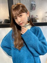 マルツ 銀座(maltu)&nbsp;【色っぽ シースルーバング 透明感】 シルバーベージュカラー