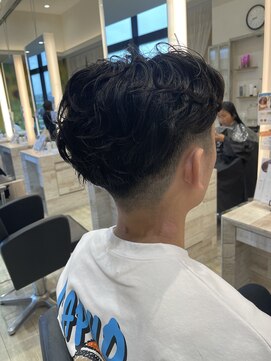 メンズ刈り上げパーマ