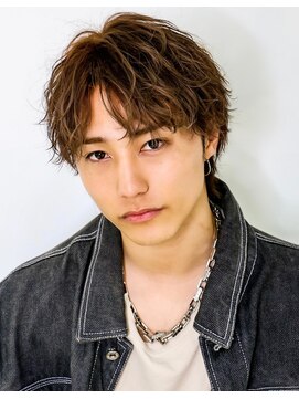 オーシャントーキョーオーバー 渋谷(OCEAN TOKYO OVER) メンズ波巻きツイスパニュアンススパイラルスパイキーショート