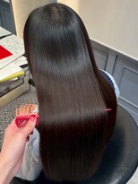 ロンドジェネルーズ 柏(Lond generous)&nbsp;オリーブグレー/縮毛矯正/マロンベージュ/黒髪/小顔/柏駅