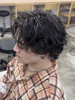 アイトーキョーリタ 渋谷(AI TOKYO Rita) サーフカールルーズパーマラルフサーフツイストシャドウパーマ